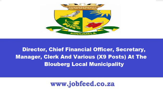 Blouberg Local Municipality Vacancies