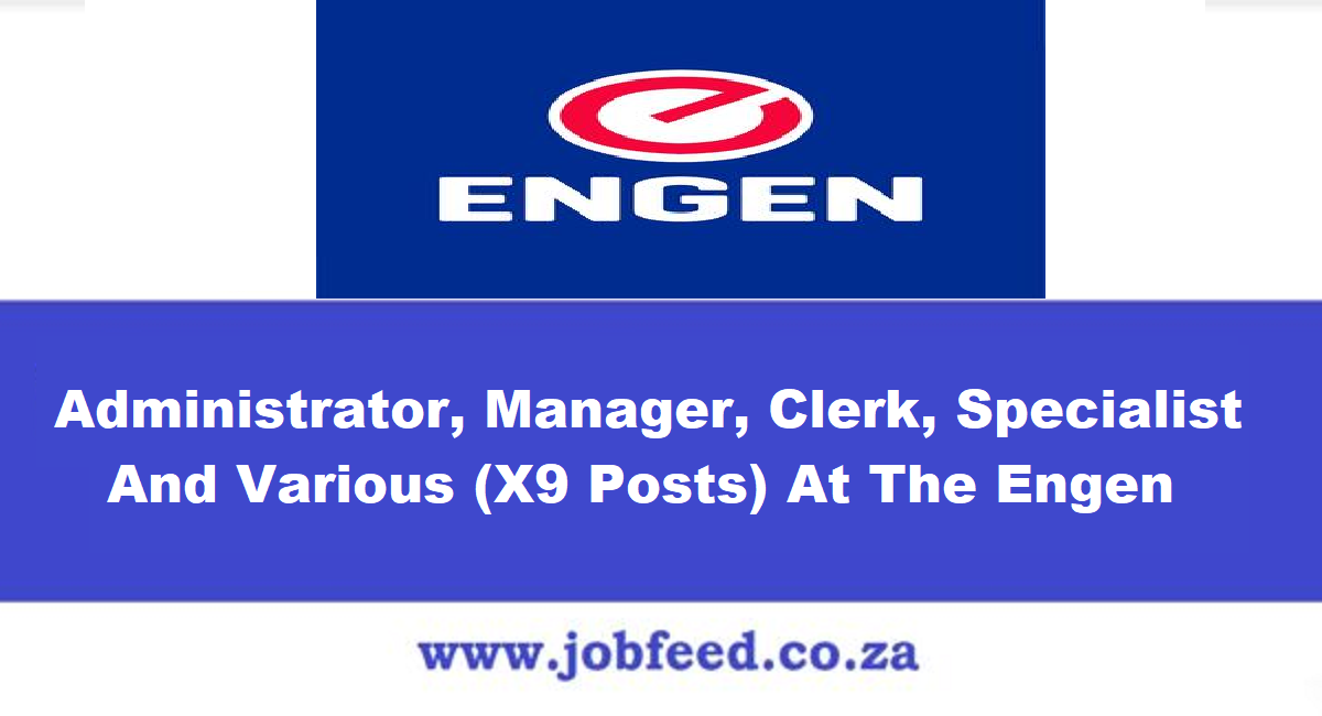 Engen vacancies deals