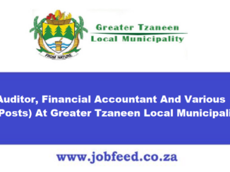 Greater Tzaneen Local Municipality Vacancies