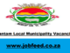 Hantam Local Municipality Vacancies