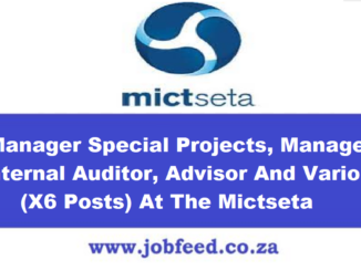 Mictseta Vacancies