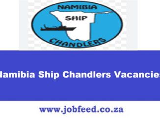 Namibia Ship Chandlers Vacancies