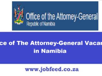 Office of The Attorney-General Vacancies