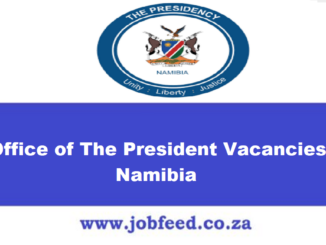 Office of The President Vacancies