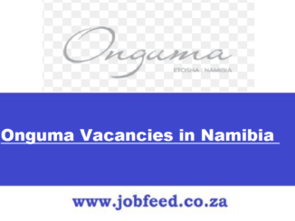 Onguma Vacancies