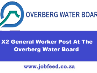 Overberg Water Board Vacancies