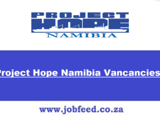 Project Hope Namibia Vancancies