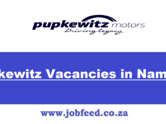 Pupkewitz Vacancies