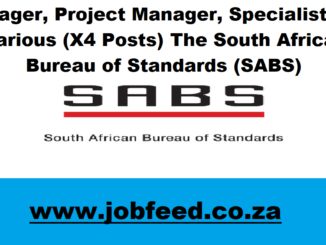 SABS Vacancies