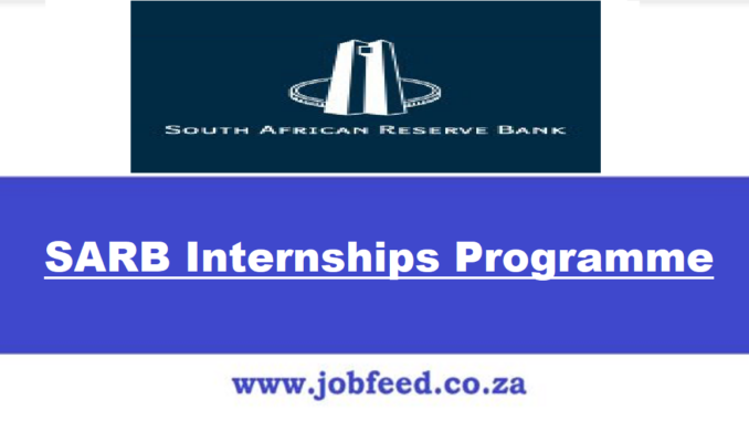 SARB Internships Programme
