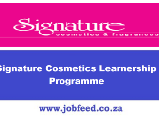 Signature Cosmetics Learnership Programme