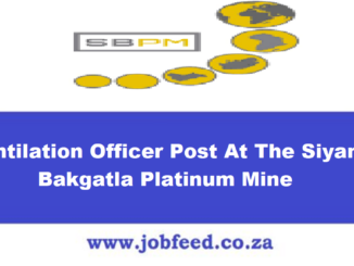 Siyanda Bakgatla Platinum Mine Vacancies