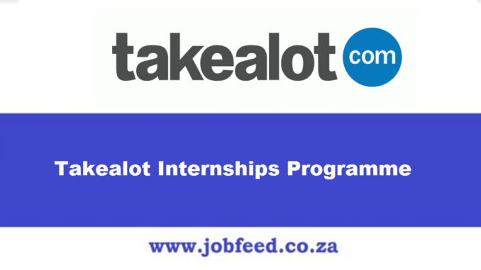 Takealot Internships Programme
