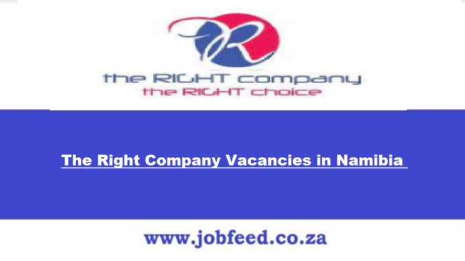 The Right Company Vacancies
