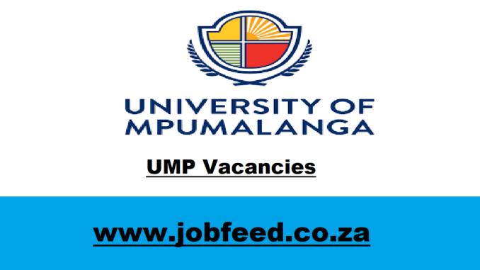 UMP Vacancies