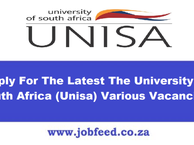 Unisa Internships Programme 2024 X11 Posts www.unisa.ac.za » Jobfeed