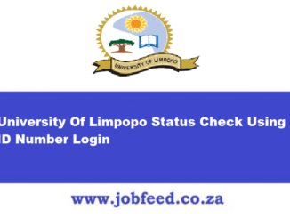 University Of Limpopo Status Check