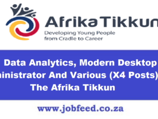 Afrika Tikkun Vacancies