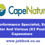 Capenature Vacancies