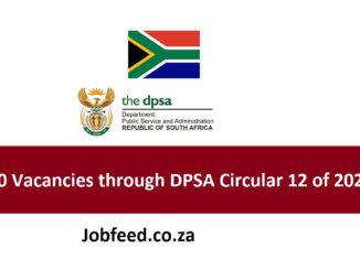 April DPSA Circular 12 of 2024 PDF Download