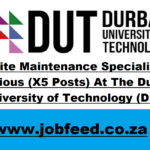 DUT Vacancies