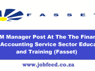 Fasset Vacancies