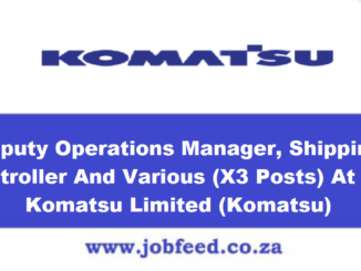 Komatsu Vacancies