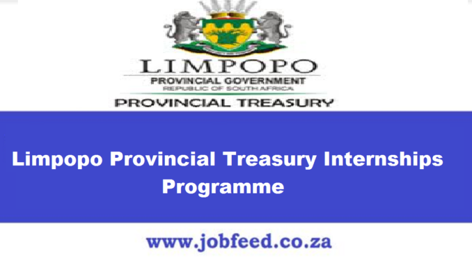 Limpopo Provincial Treasury Internships Programme