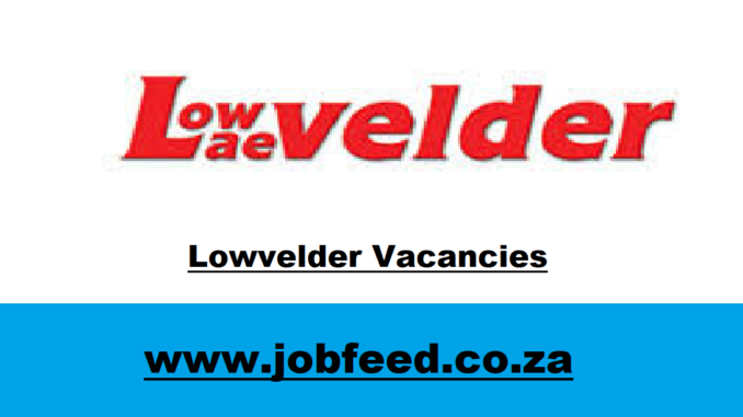 Lowvelder Vacancies