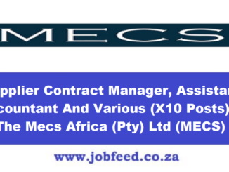 MECS Vacancies