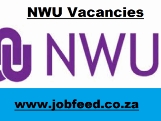 NWU Vacancies
