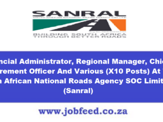 Sanral Vacancies