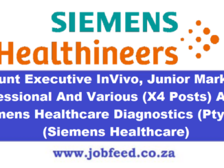 Siemens Healthcare Vacancies