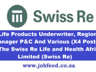 Swiss Re Vacancies