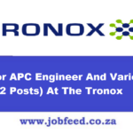 Tronox Vacancies