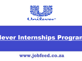 Unilever Internships Programme