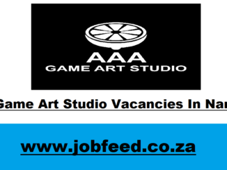 AAA Game Art Studio Vacancies