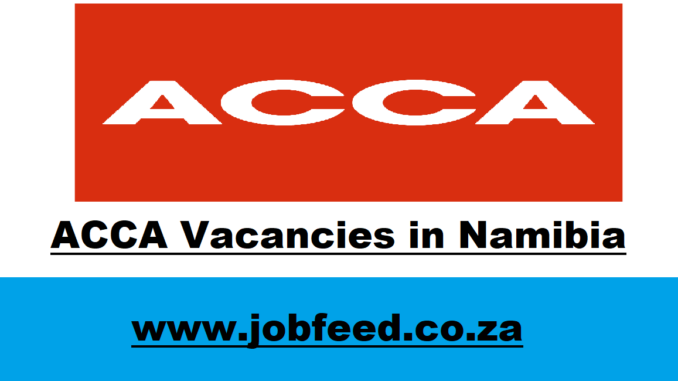 ACCA Vacancies