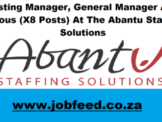 Abantu Staffing Solutions Vacancies