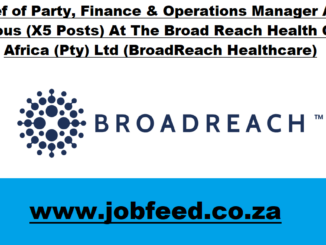 BroadReach Healthcare Vacancies