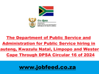 DPSA Circular 16 of 2024