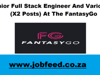 FantasyGo Vacancies