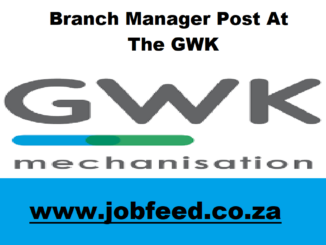 GWK Vacancies