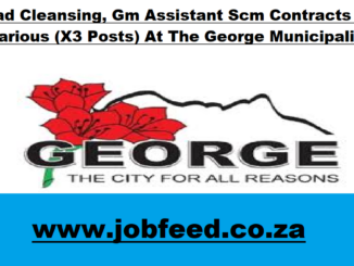 George Municipality Vacancies