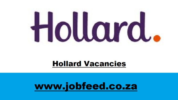 Hollard Vacancies