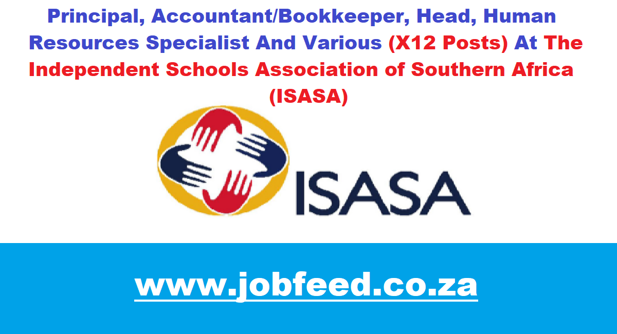 ISASA Vacancies 2024 X12 Posts Www Isasa Org Jobfeed Co Za   ISASA Vacancies 