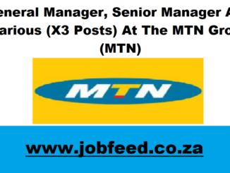 MTN Vacancies