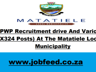 Matatiele Local Municipality Vacancies