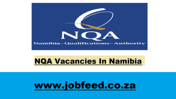 NQA Vacancies