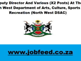 North West DSAC Vacancies